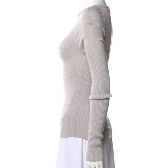 Yves Saint Laurent Tom Ford era 2003 Grey Wool Sweater Size M - Picture 3 of 6